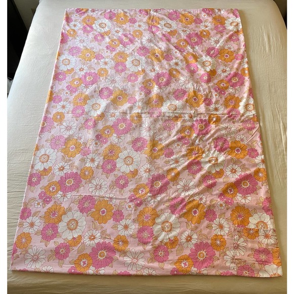 Vintage Bedding Vintage Handmade Duvet Cover With Blanket Floral